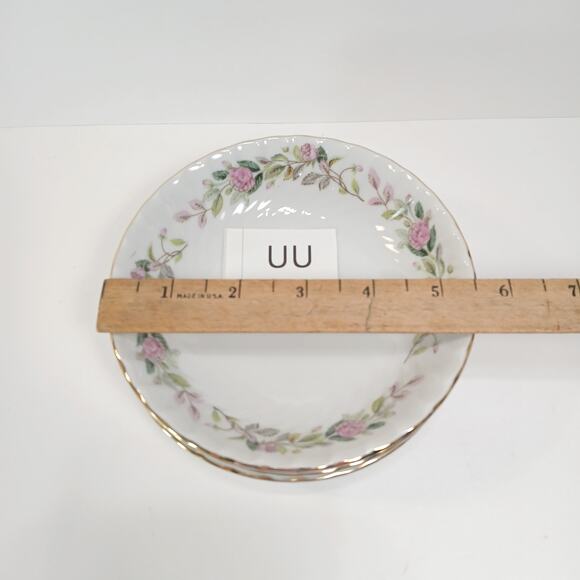 Four Fruit Dessert Bowls Regency Rose 2345 Creative Fine China Replacement [UU] - Picture 5 of 7